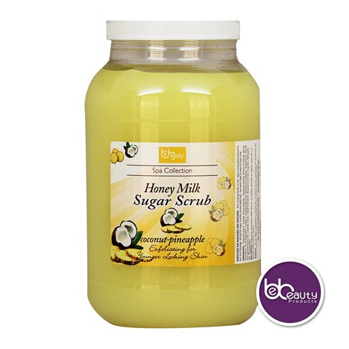 SOLAR Honey Organic Sugar Scrub - Coconut Pineapple - 1gal.
